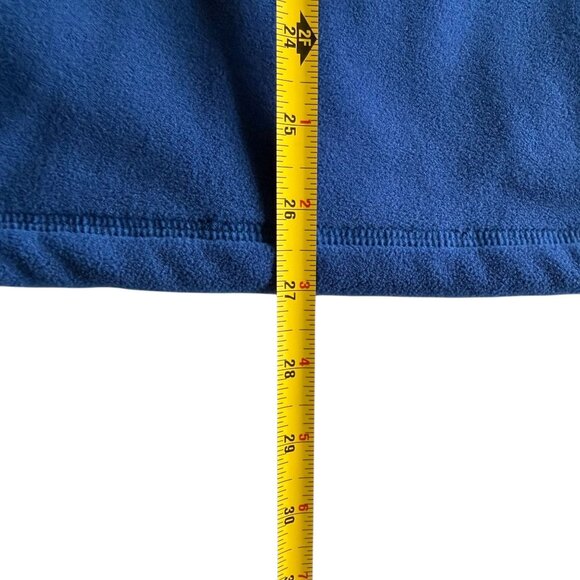 Vineyard Vines Men's Small Harbor Fleece Vest Aviator Blue / Red - Picture 13 of 13